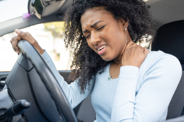 neck pain while driving